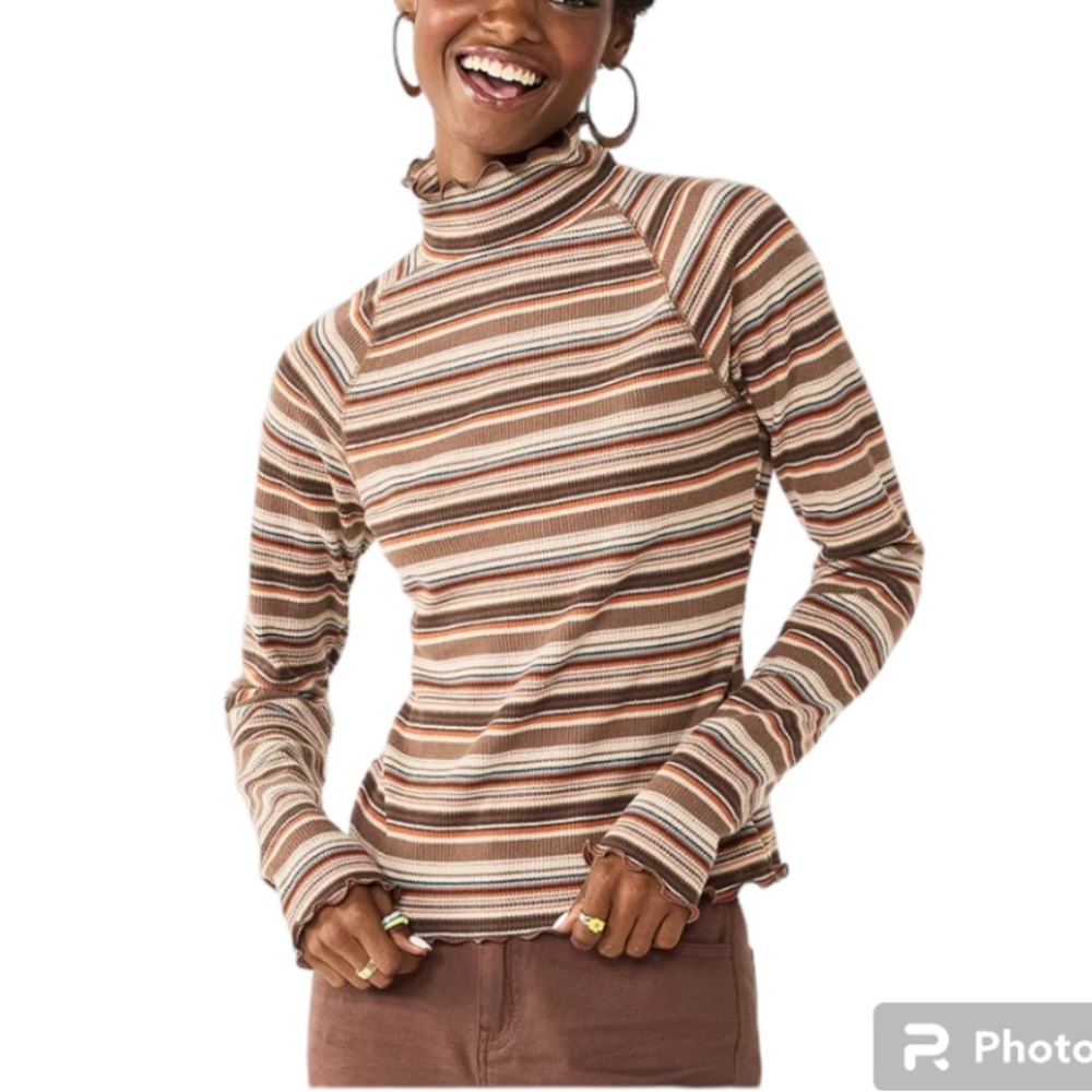 NWT Juniors SO Cozy Mock Neck Top XL